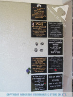 Nich memorial wall